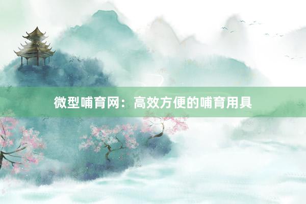 微型哺育网：高效方便的哺育用具